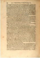 1608 - Nicolas Du Fossé - Trésor politique - BSB Munich