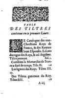 1630 - Jean Corrozet - Trésor des histoires de France - BM Lyon
