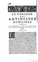 1650 - Denis Thierry - Trésor des antiquités romaines - BM Lyon