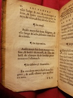 1586 - Benoît Rigaud - Trésor des fleurs et secrets de médecine - Sainte-Geneviève