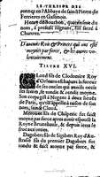 1604 - Galiot Corrozet - Trésor des histoires de France - BnF Arsenal