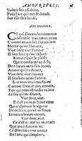 1606 - Théodore Reinsart - Trésor des chansons amoureuses recueillies des plus excellents airs de cour - Livre II - NK ČR Prague