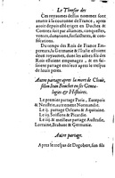 1614 - Jean Corrozet - Trésor des histoires de France - BM Lyon