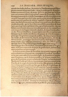 1608 - Nicolas Du Fossé - Trésor politique - BSB Munich