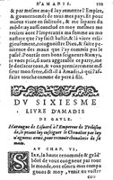 1582 - Jean Huguetan - Trésor des Amadis T. 1 - BM Lyon