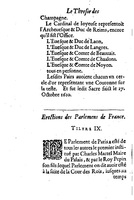 1633 - Jean Corrozet - Trésor des histoires de France - BM Lyon