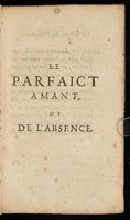 1597 - Thibaud Ancelin - Trésor d’amour - Stuttgart