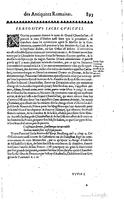 1650 - Denis Thierry - Trésor des antiquités romaines - BM Lyon