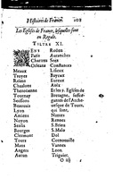 1614 - Jean Corrozet - Trésor des histoires de France - BM Lyon