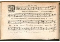 1576 - [Pierre de Saint-André] - Trésor de musique d’Orlande de Lassus Bassus - BSB Munich