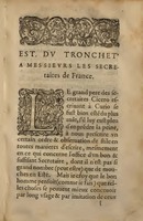 1572 - Lucas Breyer - Finances et Trésor de la plume française - BNC Rome
