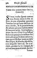 1633 - François Waudré - Trésor spirituel contenant les excellences du christianisme - BM Lyon