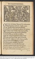 1554 - Étienne Groulleau - Trésor des joyeuses inventions du parangon de poésies - Harvard University