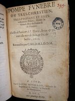 1606 - Pierre de Nisbeau - Trésor de la science du monde - Les Méjanes, Aix-en-Provence