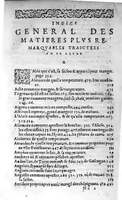 1607 - Étienne Servain et Jean Antoine Huguetan - Trésor de santé ou ménage de la vie humaine - BIU Santé