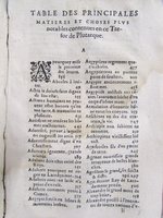 1578 - Jean Poupy - Trésor des morales de Plutarque - Vitré