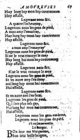 1606 - Théodore Reinsart - Trésor des chansons amoureuses recueillies des plus excellents airs de cour - Livre II - NK ČR Prague