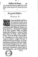 1633 - Jean Corrozet - Trésor des histoires de France - BM Lyon
