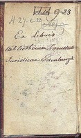 1573 - Olivier de Harsy - Trésor des Amadis - Edimbourg