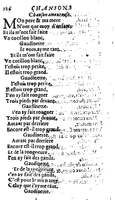 1606 - Théodore Reinsart - Trésor des chansons amoureuses recueillies des plus excellents airs de cour - Livre II - NK ČR Prague