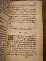 1604 - Galiot Corrozet - Trésor des histoires de France - BNC Florence