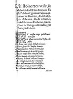 1551 - Michel Fezandat et Robert Granjon - Trésor de vie - BnF