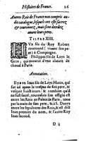 1614 - Jean Corrozet - Trésor des histoires de France - BM Lyon