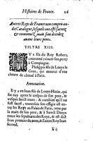 1633 - Jean Corrozet - Trésor des histoires de France - BM Lyon