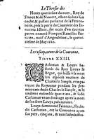 1630 - Jean Corrozet - Trésor des histoires de France - BM Lyon