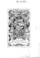 1581c. - Christophe Plantin - Le Livre des témoignages du Trésor caché au champ - Amsterdam
