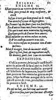 1611 - Raphaël du Petit Val - Trésor des récréations - Anvers Musée Plantin-Moretus