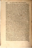1608 - Nicolas Du Fossé - Trésor politique - BSB Munich