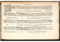 1576 - [Pierre de Saint-André] - Trésor de musique d’Orlande de Lassus Bassus - BSB Munich