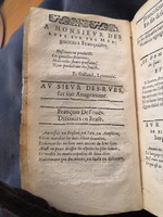 1609 - Théodore Reinsart - Trésor des fleurs du bien dire - Anvers Musée Plantin-Moretus