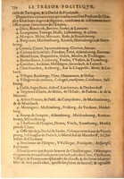 1608 - Pierre Chevalier - Trésor politique - BSB Munich
