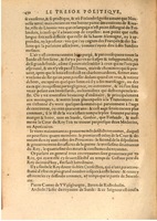 1608 - Nicolas Du Fossé - Trésor politique - BSB Munich