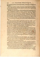 1608 - Nicolas Du Fossé - Trésor politique - BSB Munich