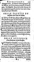 1611 - Raphaël du Petit Val - Trésor des récréations - Anvers Musée Plantin-Moretus