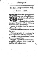 1630 - Jean Corrozet - Trésor des histoires de France - BM Lyon