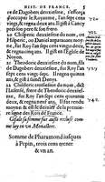 1604 - Galiot Corrozet - Trésor des histoires de France - BNC Florence