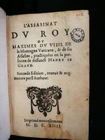 1606 - Pierre de Nisbeau - Trésor de la science du monde - Les Méjanes, Aix-en-Provence