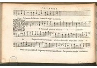 1576 - [Pierre de Saint-André] - Trésor de musique d’Orlande de Lassus Bassus - BSB Munich