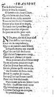 1606 - Théodore Reinsart - Trésor des chansons amoureuses recueillies des plus excellents airs de cour - Livre II - NK ČR Prague