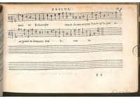 1576 - [Pierre de Saint-André] - Trésor de musique d’Orlande de Lassus Bassus - BSB Munich