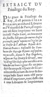 1636 - Jean Billaine - Trésor sacré ou inventaire des saintes reliques - Vatican Apostolic Library