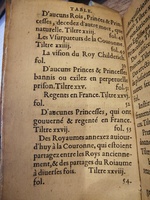 1604 - Galiot Corrozet - Trésor des histoires de France - BNC Florence