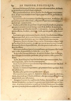 1608 - Nicolas Du Fossé - Trésor politique - BSB Munich