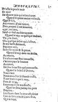 1606 - Théodore Reinsart - Trésor des chansons amoureuses recueillies des plus excellents airs de cour - Livre II - NK ČR Prague