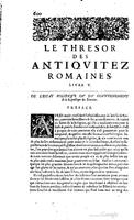 1650 - Denis Thierry - Trésor des antiquités romaines - BM Lyon