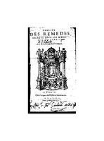 1587 - Jacques du Puis - Trésor des remèdes secrets pour les maladies des femmes - BnF